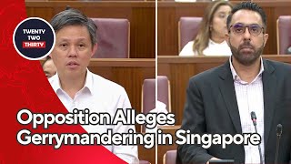 Opposition Alleges Gerrymandering in Singapore – Is the Electoral System Fair [upl. by Ayekam]