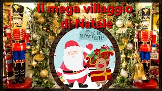 Negozio e mega Villaggio di Natale Flover di Bussolengo sul Garda [upl. by Einamrej]