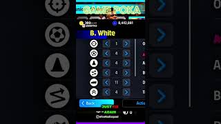 BWhite 101 Max Level TRINING Secret Tricks efootball 2024youtubeshorts shortvideo shorts viral [upl. by Amaris]