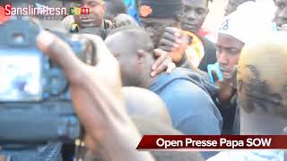 Modou Lô enflamme lOpen Presse de Papa SOWRegardez [upl. by Riay]