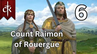 Raimon of Rouergue  Crusader Kings 3  Part 6 [upl. by Tnahs]