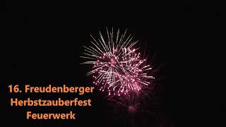 Eröffnungsfeuerwerk Freudenberger Herbstzauberfest Wiesbaden [upl. by Nahshon]