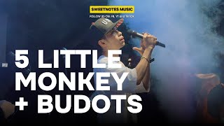 5 Little Monkey  Budots  Sweetnotes Live  Tupi [upl. by Southard550]