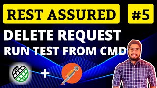 REST Assured API Testing Tutorial05  DELETE Request  Run Test from Command Prompt  Run Maven Pro [upl. by Affay692]