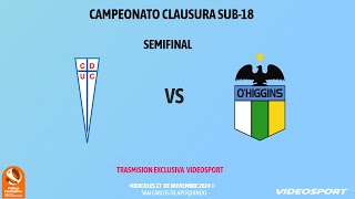 Universidad Católica vs OHiggins SUB18 [upl. by Dorella]