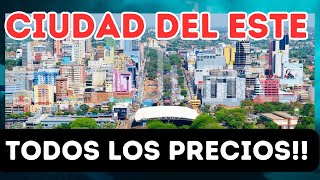 Los SECRETOS de CIUDAD DEL ESTE PRECIOS IMPERDIBLES [upl. by Adnuhsor]