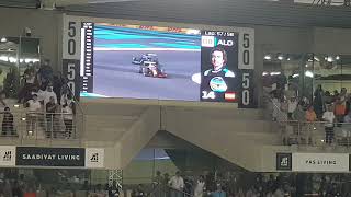 Fan reaction F1 Abu Dhabi Grand Prix 2021 Final Lap Paddock view [upl. by Nilyaj977]