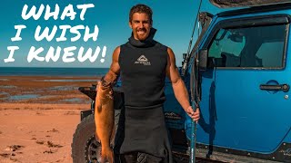 SPEARFISHING FOR BEGINNERS FROM A BEGINNER  Gear  Tips  Tricks [upl. by Yhtommit]