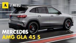 Nuovo Mercedes AMG GLA 45s  421 cavalli efficaci con differenziale posteriore [upl. by Rutra321]