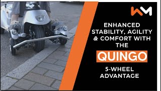 Discover the 5wheel stability advantage of Quingo Mobility Scooters [upl. by Repohtsirhc129]