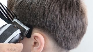 haircut for boys  barber elnar hair tutorial [upl. by Otrebmuh]