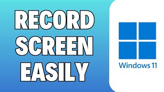 How To Record Screen On Windows 11  Full Guide [upl. by Emirac]