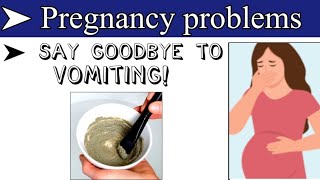 vomiting during pregnancy  How to Stop Vomiting in Pregnancy  First Trimester [upl. by Kristen]