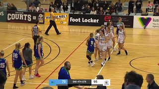 NBL1 Women  Warwick Senators vs Willetton Tigers  Game Highlights [upl. by Skricki]