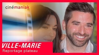 Reportage plateau de VilleMarie avec Monica Bellucci ★★ Cinémaniak ★★ [upl. by Smukler]