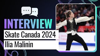 Quadgod is off to the Final  Ilia MALININ USA  Men Winner  Skate Canada 2024  GPFigure [upl. by Yaakov736]