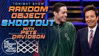 Random Object Shootout with Pete Davidson  The Tonight Show Starring Jimmy Fallon [upl. by Iaw]