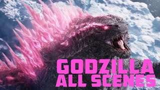 All scenes of Godzilla in Godzilla x Kong The New Empire [upl. by Sinnod]