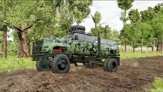 BeamNG Drive Gavril MD70 Overlander Offroad Test [upl. by Aizirtap256]