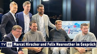 SPORT TV22 Marcel Hirscher und Felix Neureuther beim Wings for Life Galaabend 2022 [upl. by Yrral]