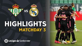 Highlights Real Betis vs Real Madrid 23 [upl. by Eadas897]