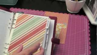 Filofax Dividers Tutorial [upl. by Aay]