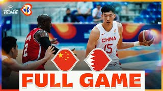 China v Bahrain  Basketball Full Game  FIBAWC 2023 Qualifiers [upl. by Norag]