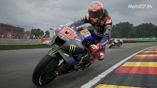 MotoGP 24  Sachsenring Race  Replay  No Commentary [upl. by Farika5]