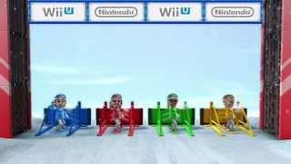 Wii Party U Minigame Showcase  Snow Shredders [upl. by Bernardi150]