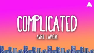 Avril Lavigne  Complicated Lyrics [upl. by Elora]