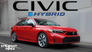 2025 Honda Civic Hybrid Review  NEW and IMPROVED [upl. by Denyse637]