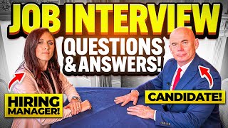 TOP 21 INTERVIEW QUESTIONS amp ANSWERS How to PASS a JOB INTERVIEW Interview Tips [upl. by Rein]