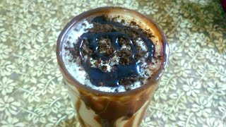 Basic Cold coffeeCold coffee without CreamIcecream amp chocolate syrupsuper Cold coffee recipe [upl. by Nance335]