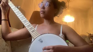 learning how to play banjo AGAIN  quotboil them cabbage downquot  bluegrass banjo practice [upl. by Netsryk]