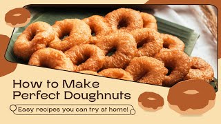 How to make soft crescent rolls and vanilla cream filled donuts [upl. by Neumeyer]