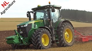 Ploughing  John Deere 7310R  Kverneland BE 100  Ploegen  Pflügen  Goldhausen [upl. by Sorkin933]