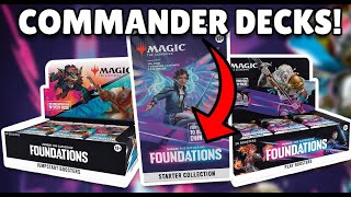 Amazing Commander Decks Using ONLY Foundations [upl. by Bhayani]