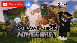 MAKING IRON ARMOUR IN MINECRAFT SURVIVAL SERIES EP4  NN GAMING 18 😈💀 [upl. by Aranat888]