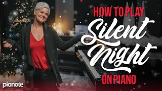 How to Play quotSilent Nightquot ❄️🎹 Beginner Christmas Piano [upl. by Innis]