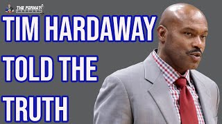 Tim Hardaway Sr Had a Lot to Say [upl. by Urbanus]