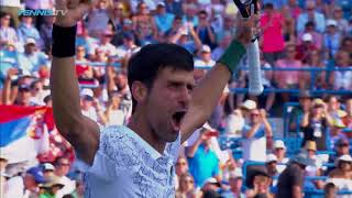 Djokovic Defeats Federer for Cincy Title and Masters History  Cincinnati 2018 Final Highlights [upl. by Raffaj365]