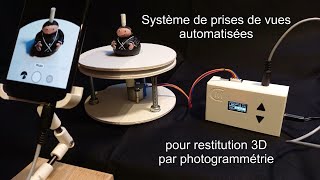 Arduino  Prises de vues automatisées pour reconstruction 3D par photogrammétrie [upl. by Pauline445]