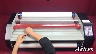 Akiles ProLam R27 Premium Roll Laminator 27quot [upl. by Garvin]