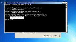 How To Reset Windows7 Password [upl. by Ahseinek]