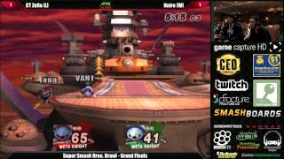 Super Smash Bros Brawl Grand Final CT ZeRo vs Nairo  Apex 2014 Tournament [upl. by Rosecan]