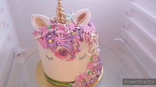 TUTO LAYER CAKE LICORNE [upl. by Suoirrad]