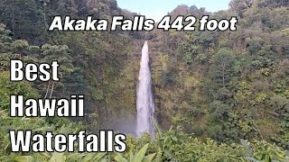 Akaka Falls Hawaii Best Hawaii Waterfalls Big Island Akaka Falls State Park Trail [upl. by Torr]