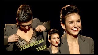 NINA DOBREV Funny On Why Its Tough Being Her Friend [upl. by Niveg]