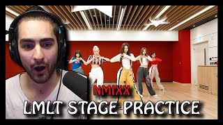 Reacting to NMIXX  Love Me Like This Stage Practice [upl. by Eelirak]