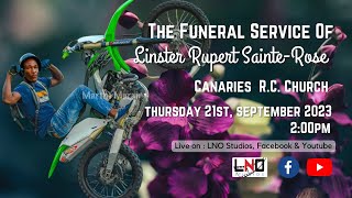 The Funeral Service of Linster Rupert SainteRose [upl. by Kisor871]